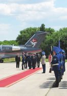 Arrival of the Crown Prince of Denmark Frederik