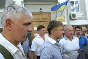 Дмитро Корчинський, Сидір Кізін та Ярослав Кендзьор