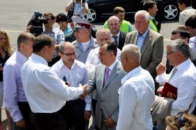 Gennadiy Kernes, Mikhail Dobkin, Boris Kolesnikov and Aleksandr Yaroslavskiy