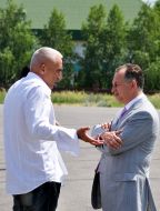 Boris Kolesnikov and Aleksandr Yaroslavskiy