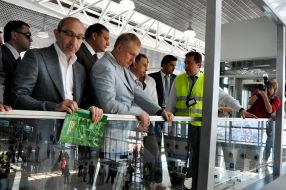 Gennadiy Kernes, Mikhail Dobkin, Grigoriy Surkis and Boris Kolesnikov