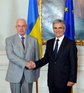 Nikolay Azarov and Werner Faymann