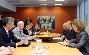 Nikolay Azarov and Yukiya Amano