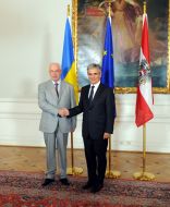 Nikolay Azarov and Werner Faymann