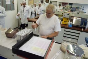 Factory of swiss producer of chhanas of producer 