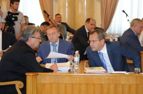 Fedor Yaroshenko, Andrey Klyuev and Aleksandr Lavrinovich