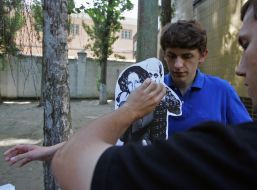 Листівка на підтримку Анни Сінькова