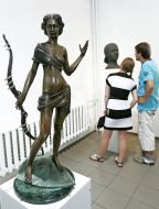 Скульптура  "Охота на дракона"