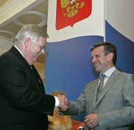 John Tefft and Mihail Zurabov
