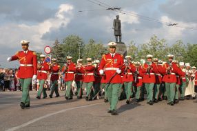 The orchestra of the Republican Guard of Algeria