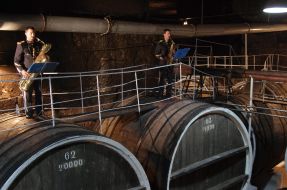 Participants of the Signal Corps Band from France