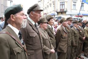 Veterans of Ukrainian insurgent army