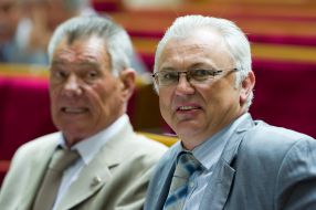 Александр Омельченко и Владимир Стретович