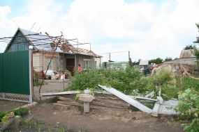 The impact of Hurricane