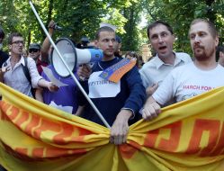 The protest against the Housing Code