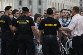 Employees of militia