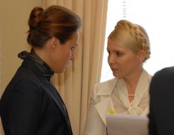 Yuliya Timoshenko and Nataliya Korolevskaya