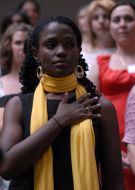 Participant of ceremony