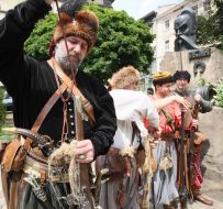 Representatives of Lvov shooter society