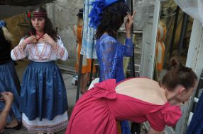 Рarticipant of «Street fashion» action