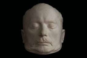 Death mask of Ivan Franko