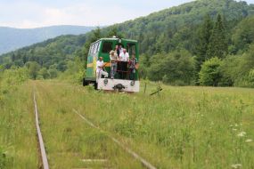 Carpathians streetcar