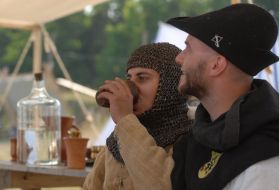 The historic festival "Knighthood of the XV century - Storming Fortress"