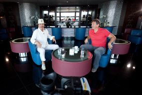 Carlos Santana and Andrey Palchevskiy