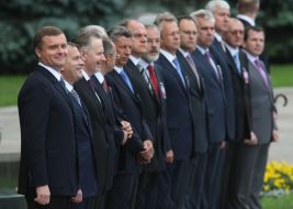 Members of Ukrainian delegation