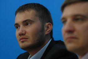 Viktor Yanukovich and Ruslan Tsyplakov