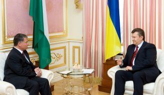Viktor Yanukovich and Abdullah II