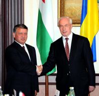 Nikоlay Azarov and Abdullah II