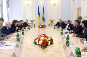 Vladimir Litvin and Abdullah II