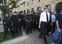 Пресечение акции молчаливой солидарности