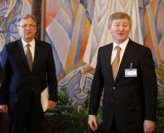 Федір Ярошенко і Рінат Ахметов