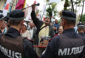 The employees of militia