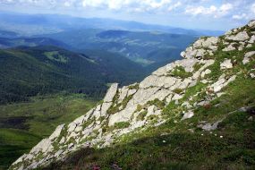 View from Mount Goverla