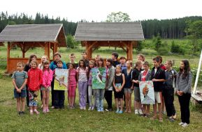 Children at summer camp