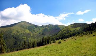 View of Mount Goverla