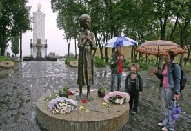 Memorial to the Holodomor Victims in Ukraine