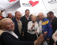 Aleksandr Turchinov and  Sergey Vlasenko