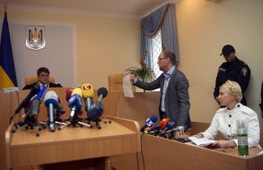 Rodion Kireev, Yuliya Timoshenko and Sergey Vlasenko