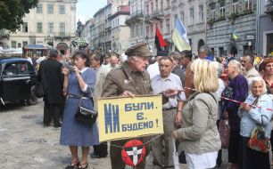 Veteran of the Ukrainian insurgent army