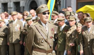 Veterans of the Ukrainian insurgent army