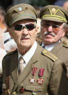 Veterans of the Ukrainian insurgent army