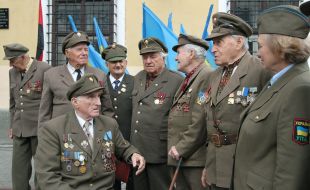 Veterans of the Ukrainian insurgent army