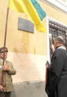 Opening of a memorial plaque