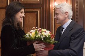 Vladimir Litvin and Jozefina Topalli 