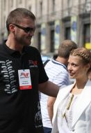 Viktor Yanukovich Jr. with wife