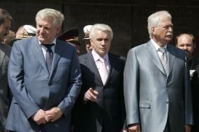 Mihail Yezhel, Vladimir Litvin and Boris Gryzlov